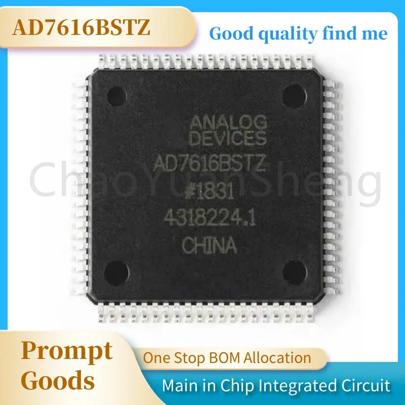 Ad7616bstz Originele Echte Goederen In Voorraad Lqfp80