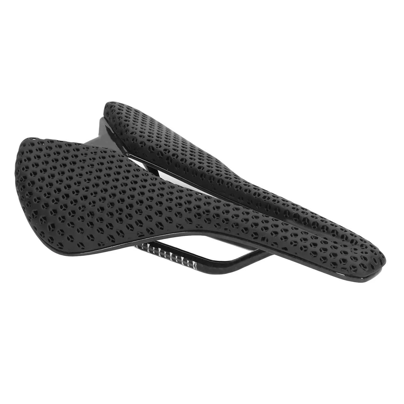 3D Printed Carbon  Bike Seat - Hollow Comfort Saddle Cushion for men & Women, Perfect for mountain & Road Biking