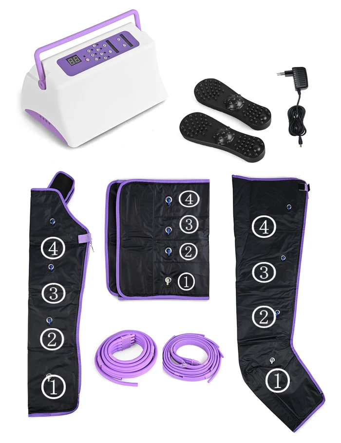 Presoterapia Pressotherapy Machine Air Compression Pressure Leg Massager Lymphatic Drainage