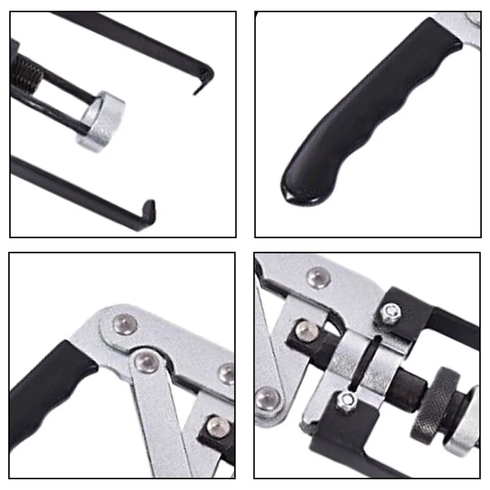 250mm Engine Valve Tool Engine Valve Spring Compressor Tool Compressor Tool Camshaft Spring Remover Automatic Cam-action for