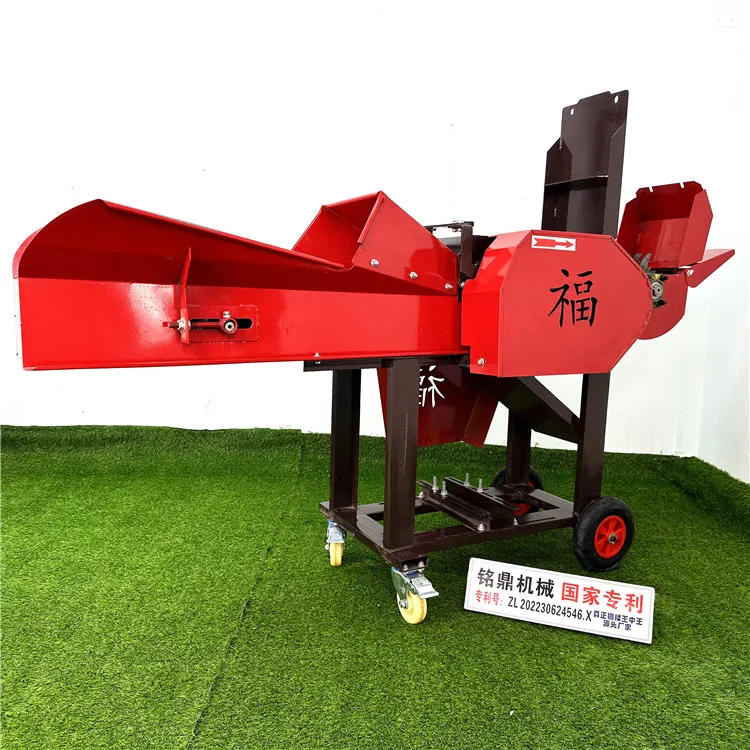 Hot Sell Agriculture Farm Grass Fed To Chickens,Pigs,Chickens And Ducks China Chaff Cutter Machine Animal Grass