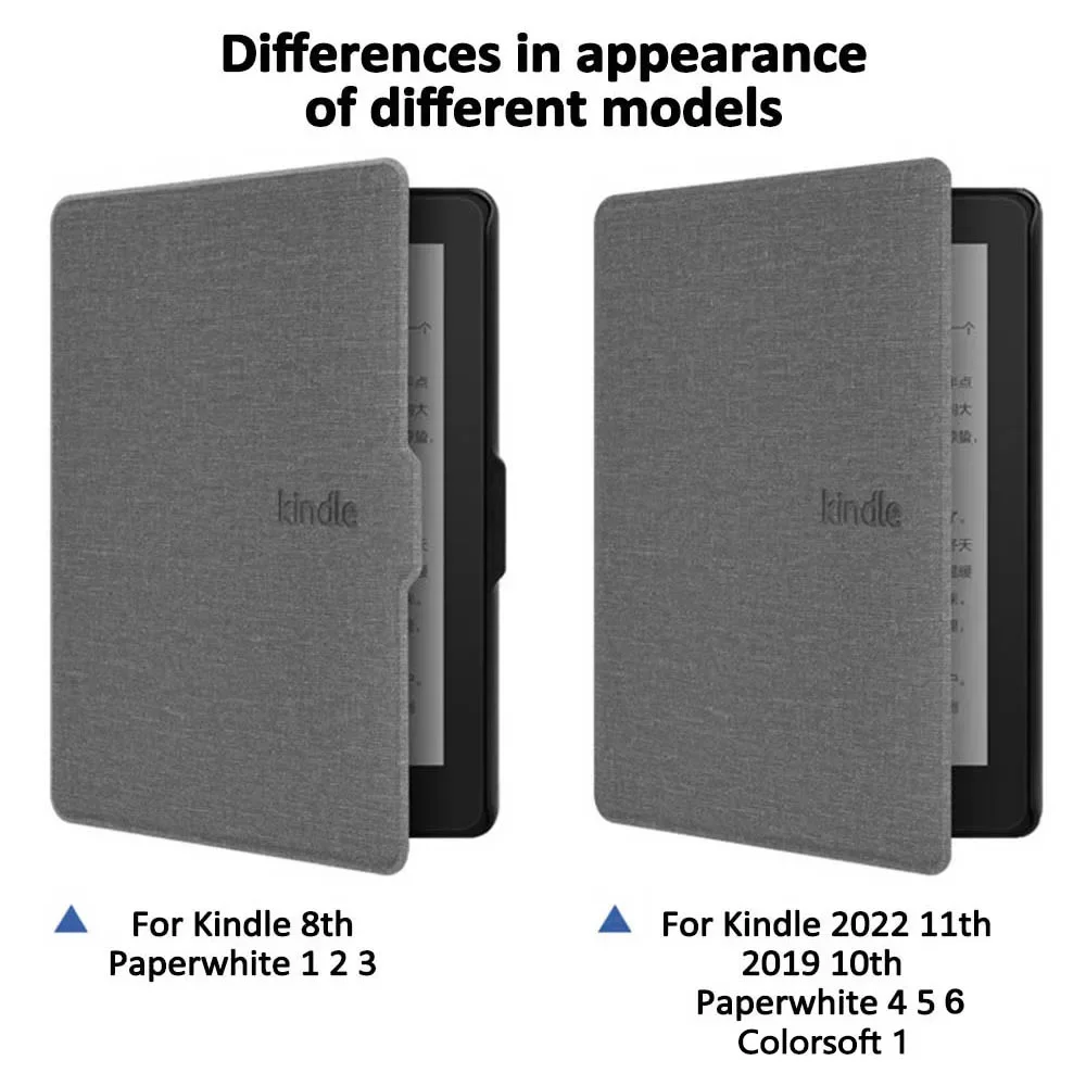 Case for Kindle 2024 2022 2021 Paperwhite Colorsoft 1 2 3 5 6 10th 11th 12th Generation 6 6.8 7 Inch Magnetic Pouch Cover Shell