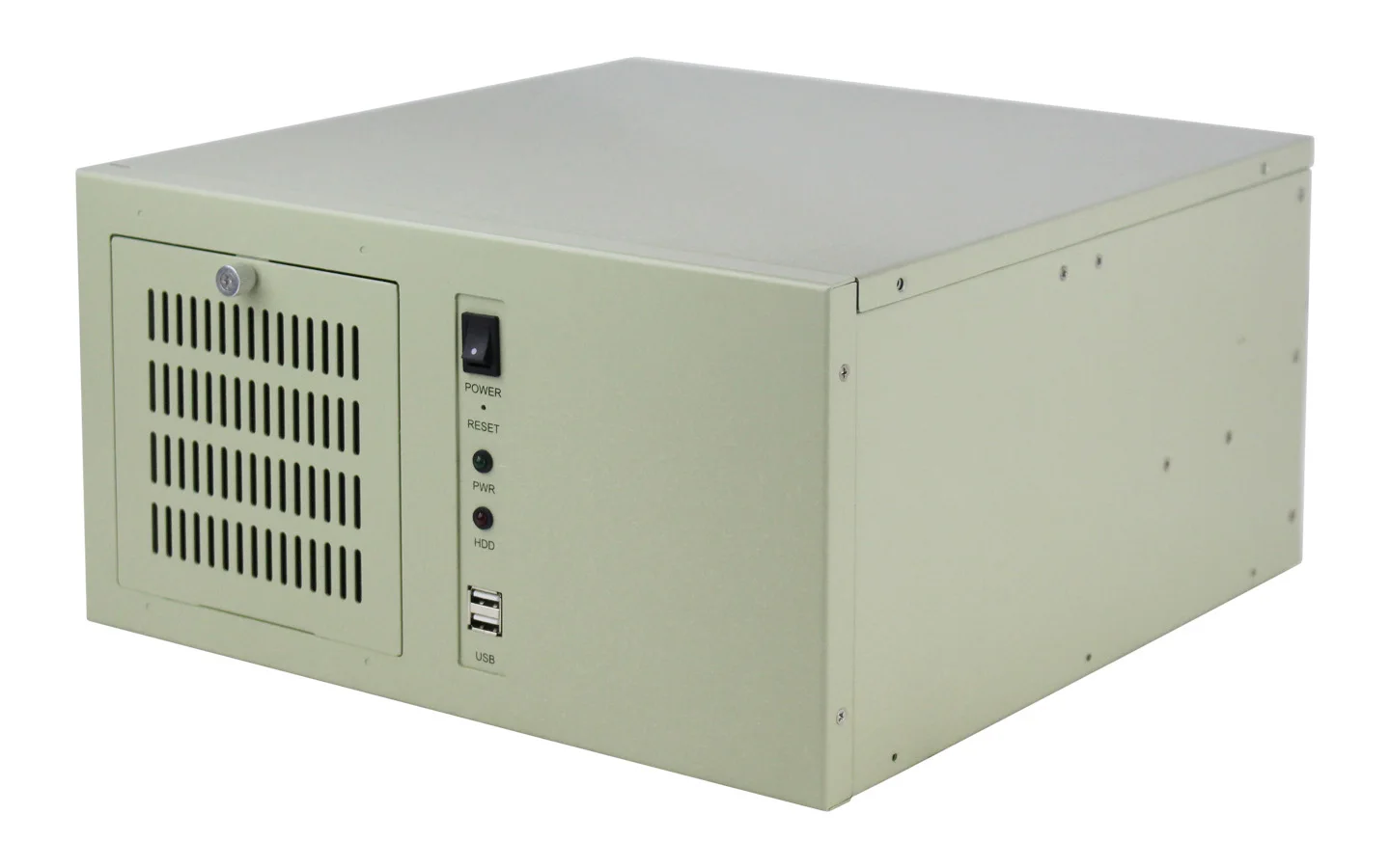 

Seven slot wall mounted chassis for industrial control, reinforced wall mounted empty server chassis with seven slots