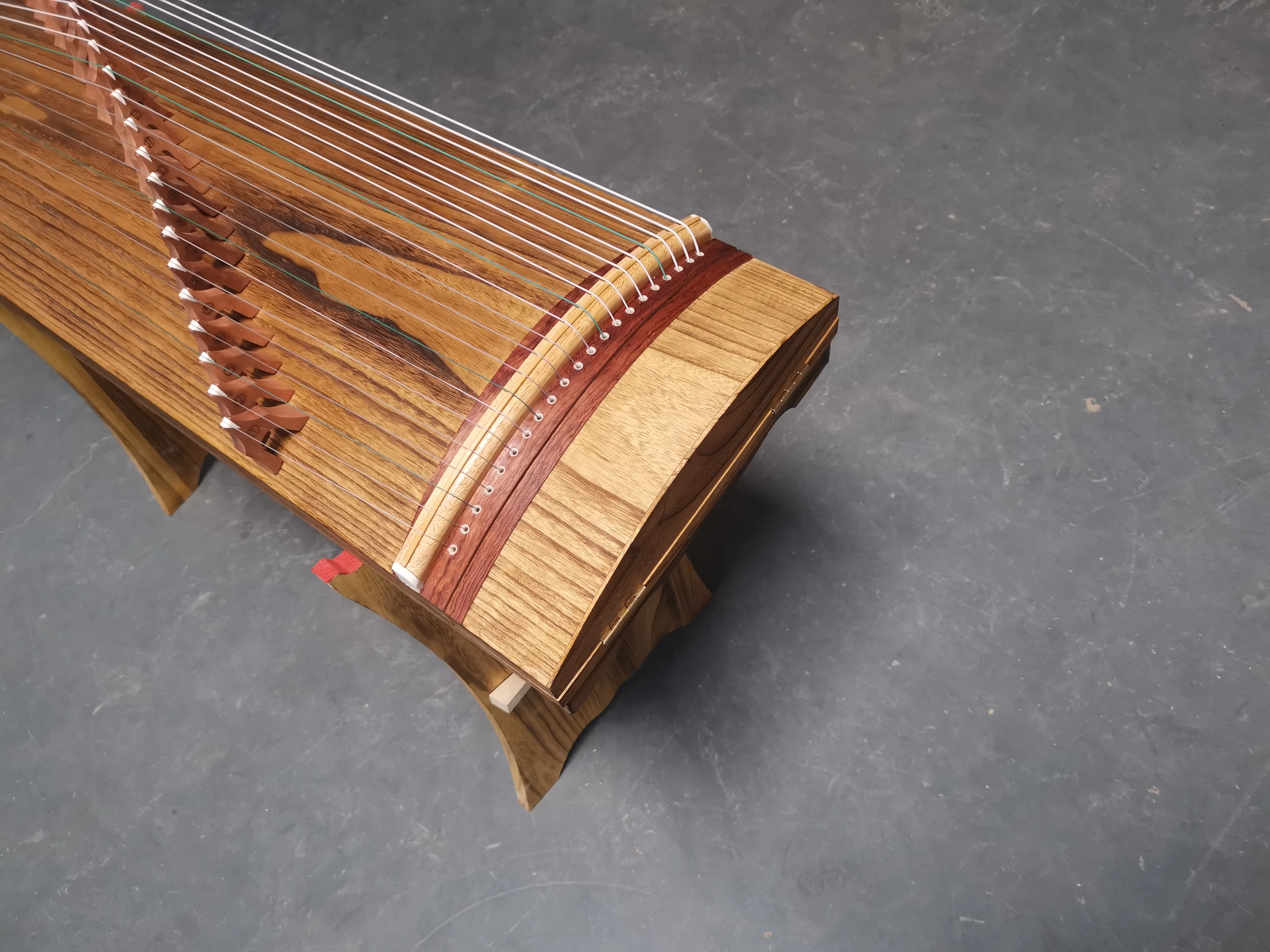 Traditional Chinese Mini Guzheng 21 Strings Zither Musical Instruments