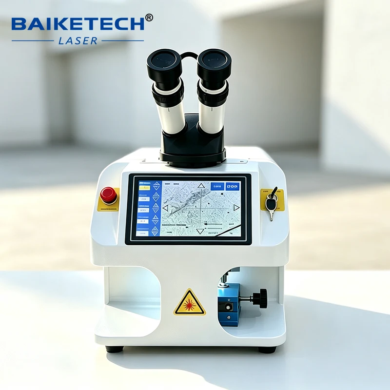Zoom-in On Tiny Details – TH-JW100B Mini Laser Spot Welder Features Built-in CCD Camera, Air-Cooled, Ideal for Prong Retipping