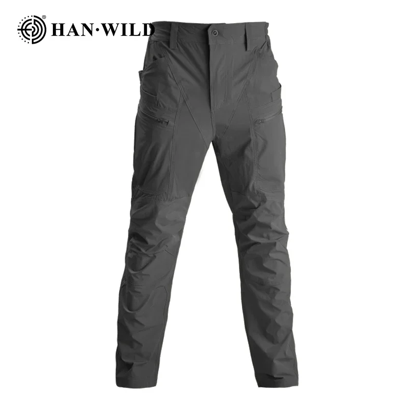 Men Casual Pants Lightweight Softair Trousers Mens Tactical Fishing Pants Outdoor Hiking Nylon Quick Dry Cargo Pants Work Hunt