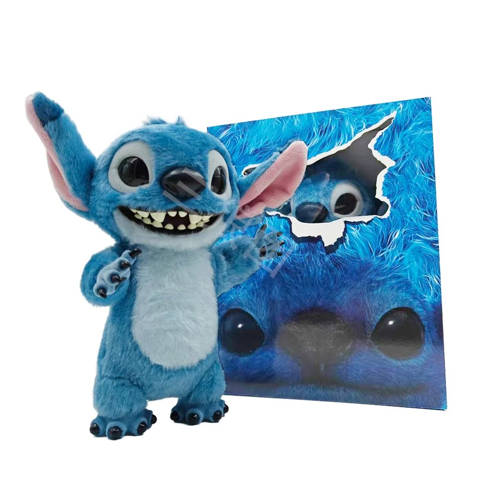 

Potdemiel Disney Action Figure Doll 16cm Kawaii Stitch Backpack Pendant Doll Stuffed Plushine Children's Toy For Birthday Gift