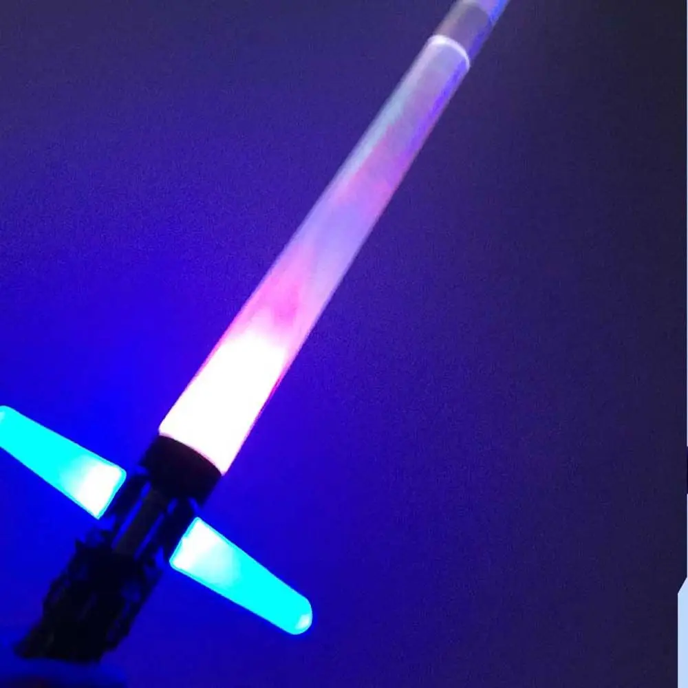 แสงเสียง Cross Scalable ดาบเลเซอร์คอสเพลย์ของเล่น Lightsaber เสียงดาบของเล่น Lightsaber เปลี่ยนเสียง LED Light Saber