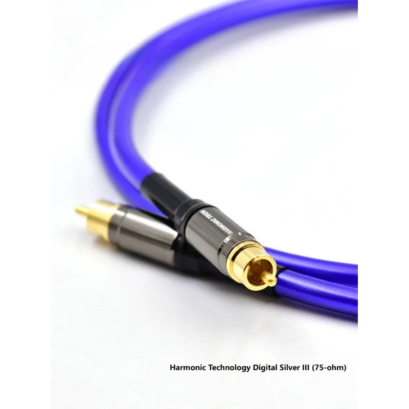 

Monocrystalline silver DSIII 75 Euro coaxial digital line RCA, BNC