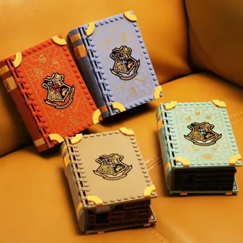Movie series Magic Classroom Book Building Blocks Bricks Compatible Lepining 76382 76383 76384 76385 Toys Kids Christmas Gifts