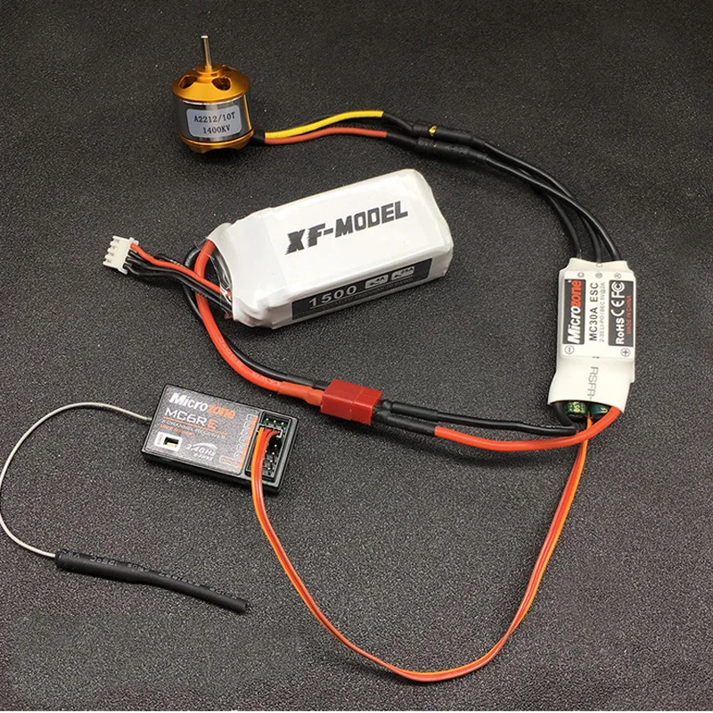 Microzone RC فرش 30A 40A ESC 2-4S الكهربائية سرعة تحكم مع 5V 3A BEC ل DIY Drone طائرة Multicopter هليكوبتر