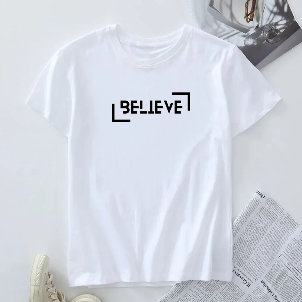 Plus Size Women\'s T-shirt Female Cotton Tee Shirt Oversized Tops Women T-shirts Short Sleeve Tshirt Woman Summer Clothes