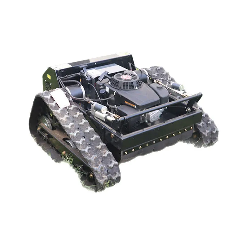 Off-road intelligent remote control lawn mower, garden lawn mower, crawler-type household remote control lawn mower