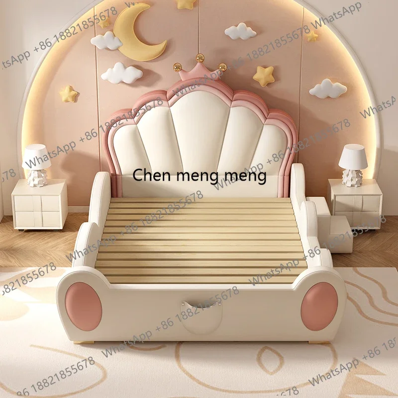 

Great discounts Simple European Bed Queen Bedroom Luxury Castle Storage Bed Sleeping Platform Princess Safe Letto Matrimoniale T