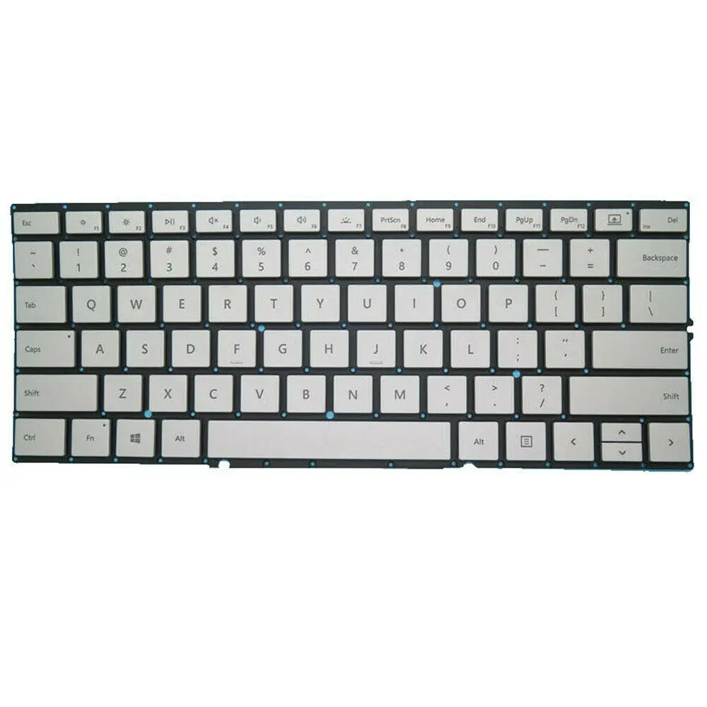 

Genuine US Keyboard For Microsoft Surface Book 2 15'' 1793 1813 United States US Silver