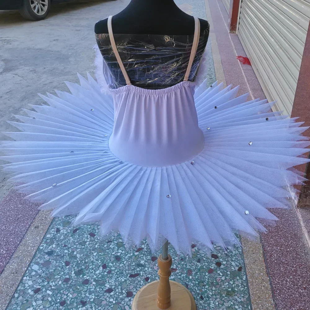 

Профессиональные балетные юбки-пачки для платья балерины, платье для фигурного катания, одежда белого лебединого озера