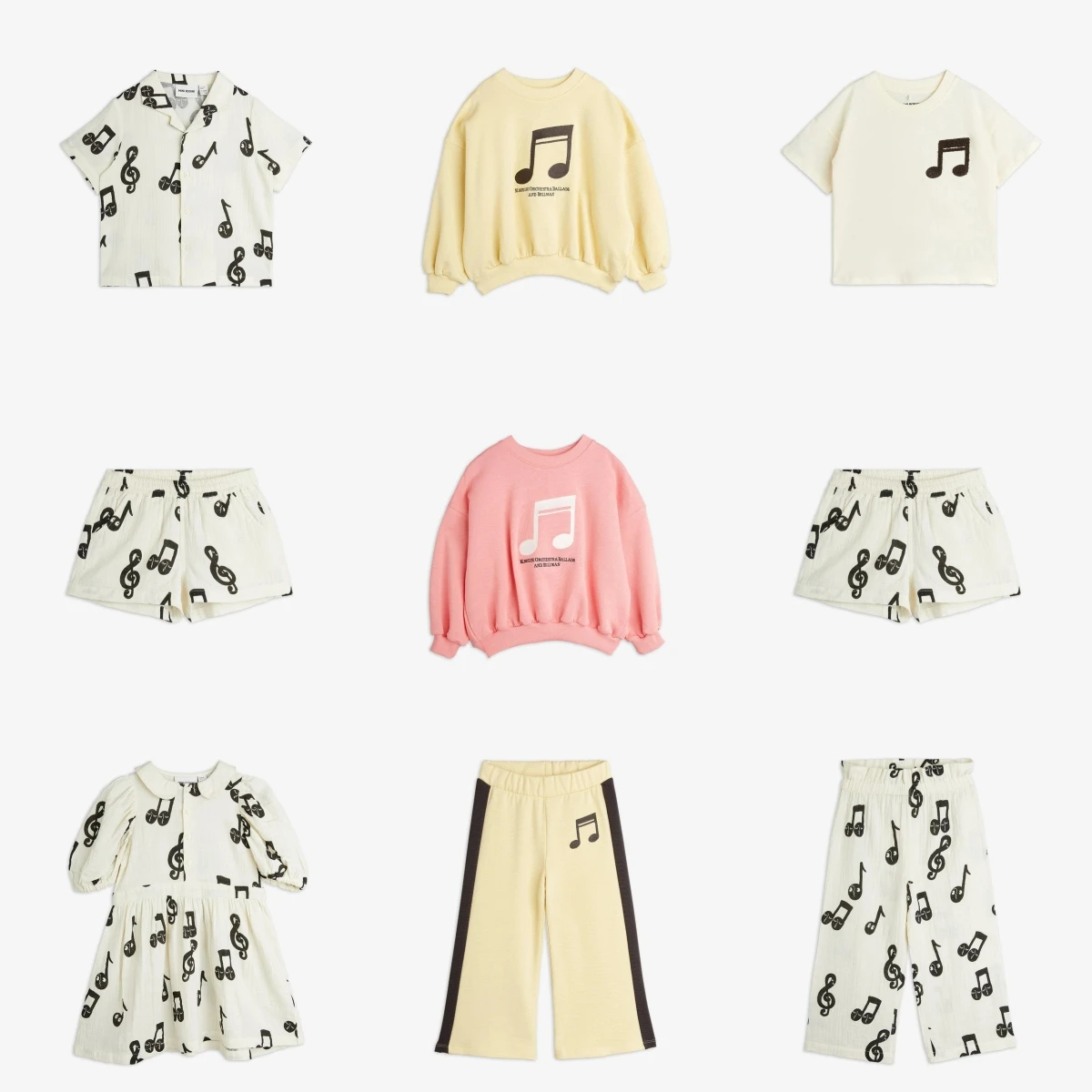 

2025 New Spring Summer Children's Korean Cotton Sweatshirts Pants Set Cartoon T-Shirts Shorts Dress for Baby Boys And Girls