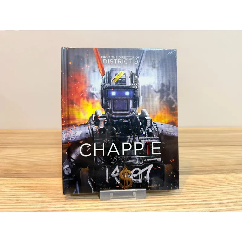 Czech Edition Blu-ray Book Super Chappie High Definition Movie Collection