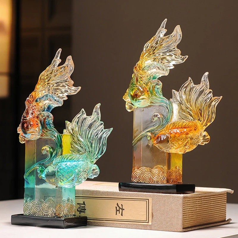 Resin Art Gift For Birthday - Sculpture for Home Decor,Wind and Water