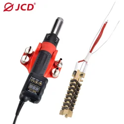 JCD 8208 Hot Air Gun 750W Soldering Welding Rework Station New Micro LCD Digital Display All-in-one Heat gun BGA IC Solder Tools