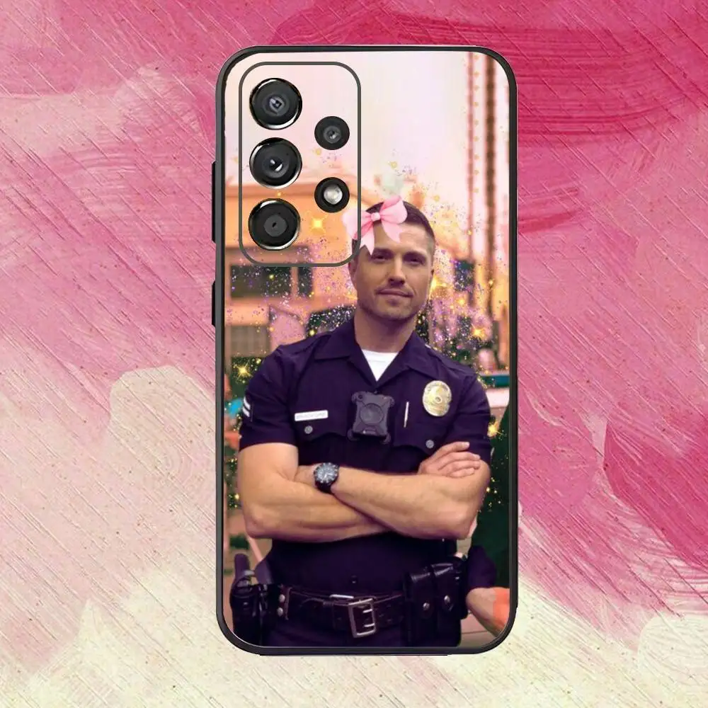 حافظة هاتف T-Tim B-Bradford12 R-Rookied لهاتف سامسونج S25، S24، S21، S22، S23، S30، Ultra، S20، Plus، Fe، Lite، Note، 10,9,5G غطاء أسود