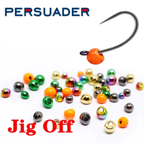 Комплект PERSUADER офсетных вольфрамовых бусин для мушек 20 шт.
