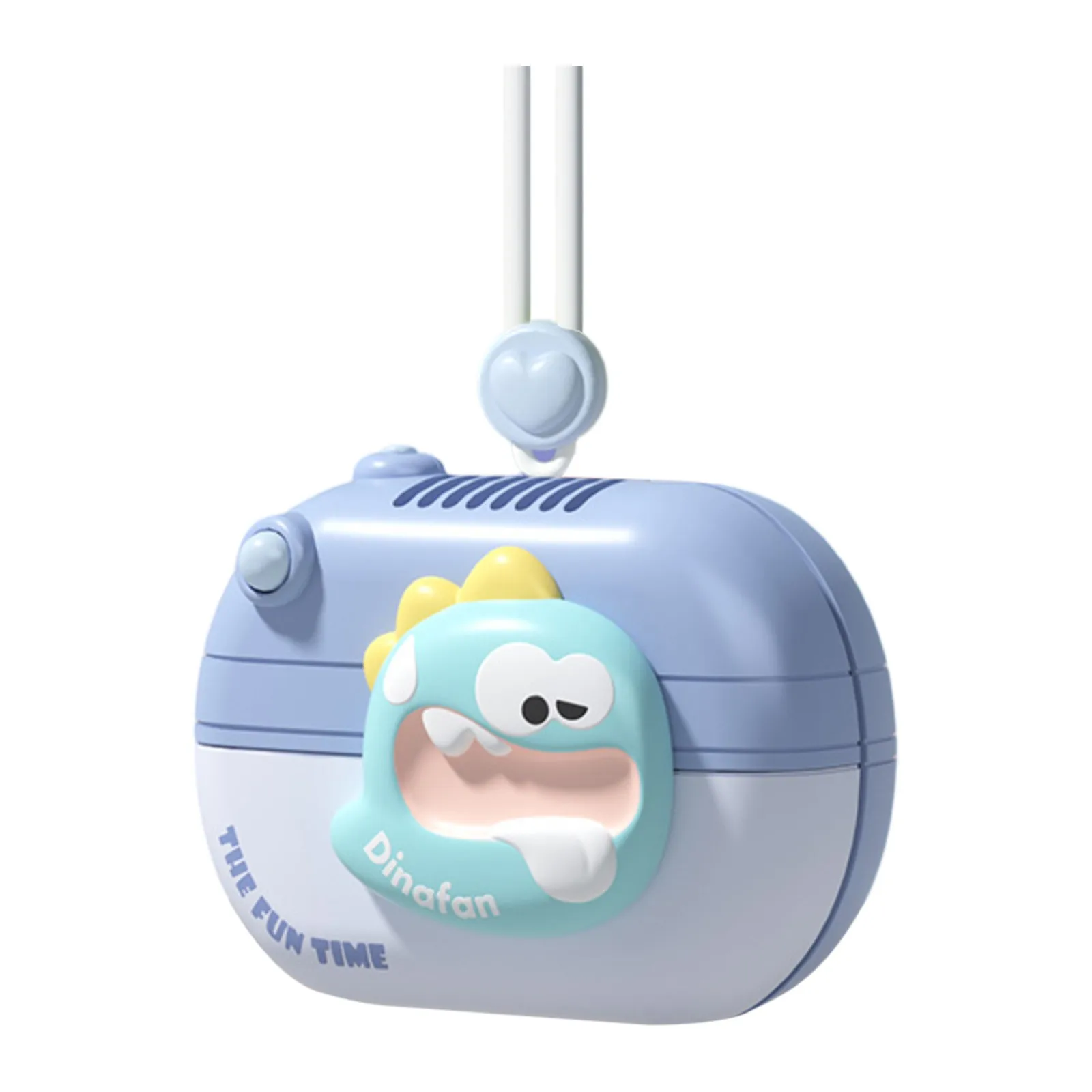 

Cartoon Hanging Neck Fan For Kids Fan Portable Rechargeable Mini Fan Outdoor Walking Cool Fan Hand Creative Image Summer Fan