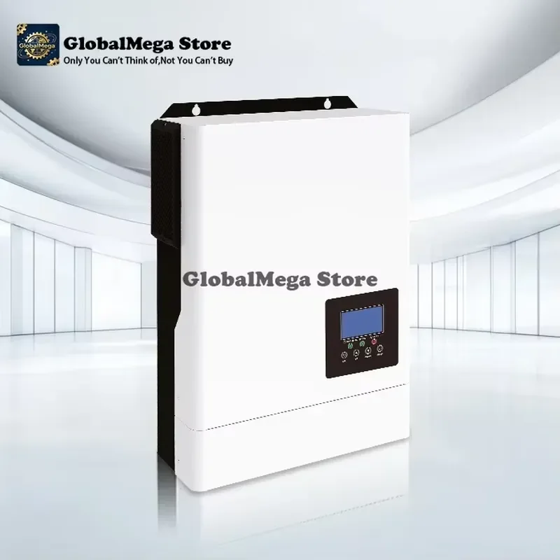 2026 Latest 6200W Solar Inverter 48V Hybrid Grid Tied Off Grid Inverter with 120A MPPT Charge Controller for Home Energy