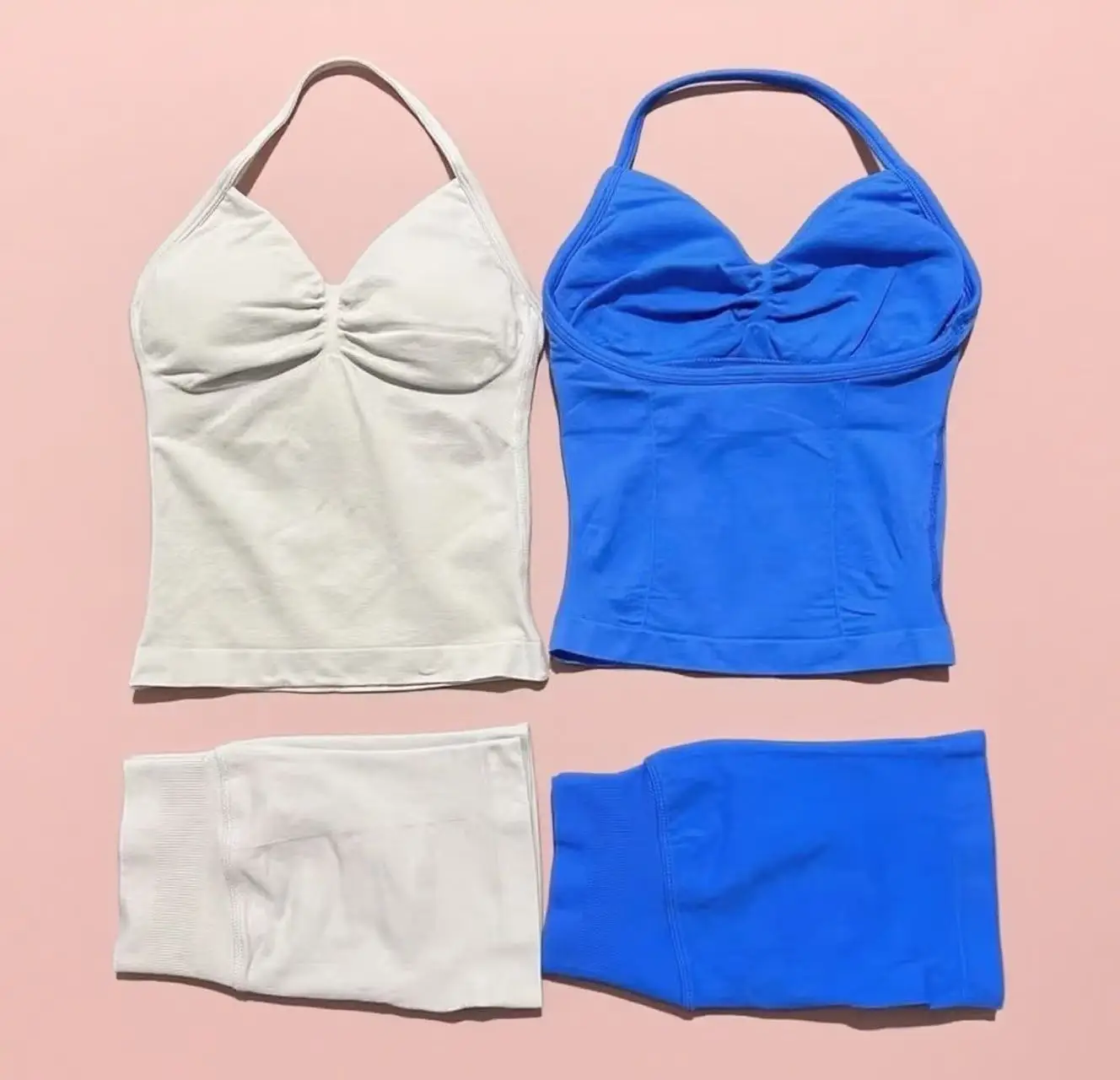 

2025 New 2-Piece Women's Yoga Set Seamless Impact Sports Shorts Women's 2025 New High Waist Hip Lift Slim Fitness Wear