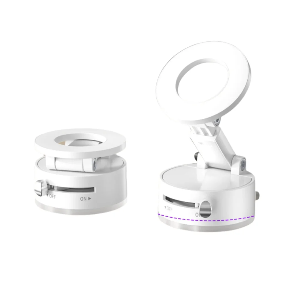 

Новый вакуумный магнитный держатель для телефона, двухсторонний вращающийся адсорбционный кронштейн, складная регулируемая подставка для телефона