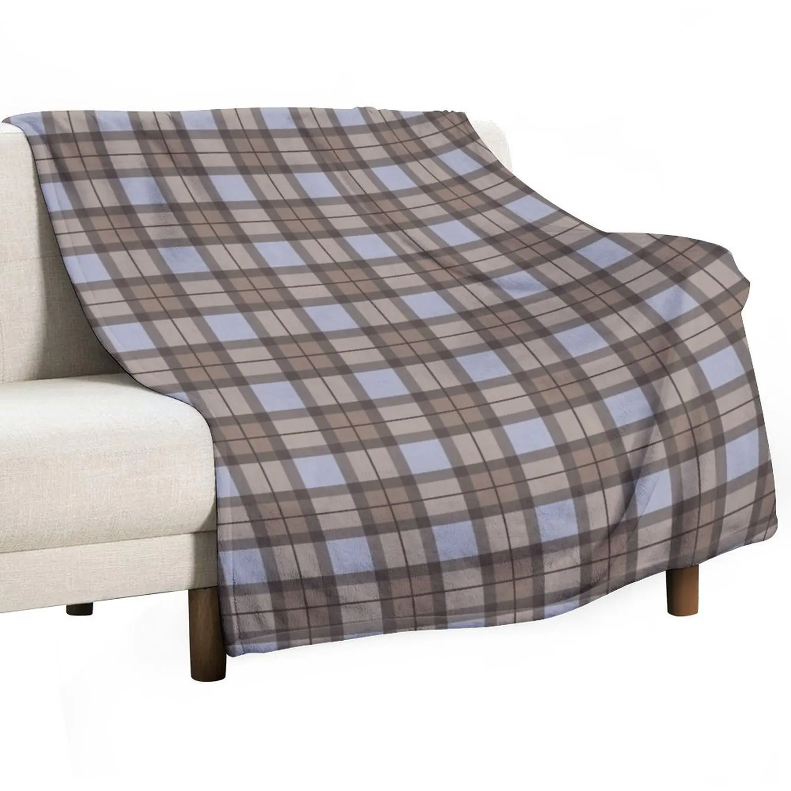 Madras Fraser Throw Blanket warm winter Tourist Winter beds Blankets