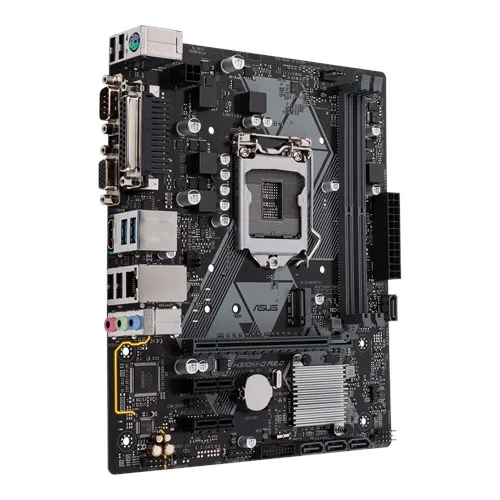 New ASUS PRIME H310M-D R2.0 motherboard is equipped with LED lighting effects, DDR4 2666MHz, supports M.2, HDMI, SATA 6Gbps