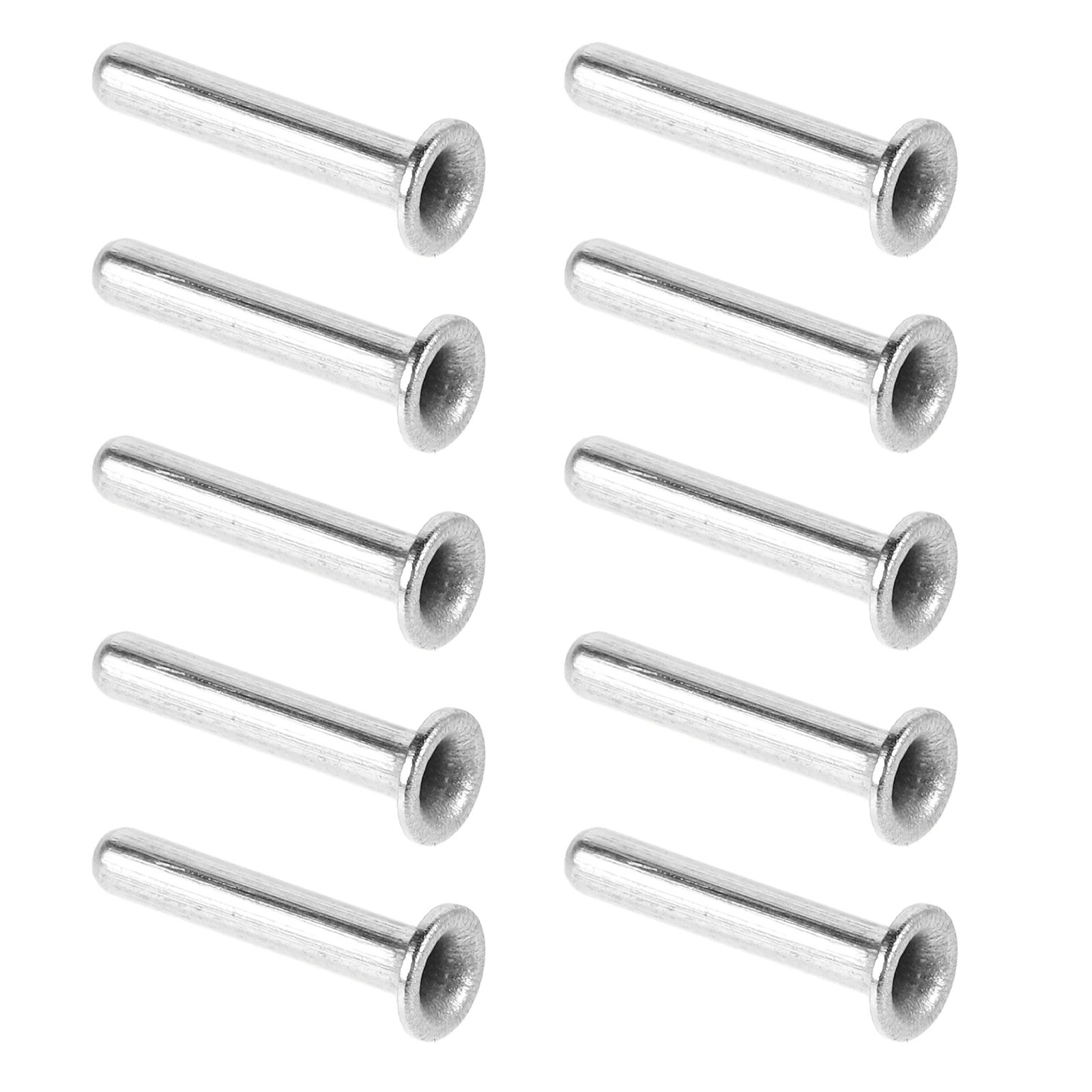 

10 Pcs Accessories Durable Repair Parts Easy Replacement Nut Insert Installation Silver Rivet Nut Insert Travel