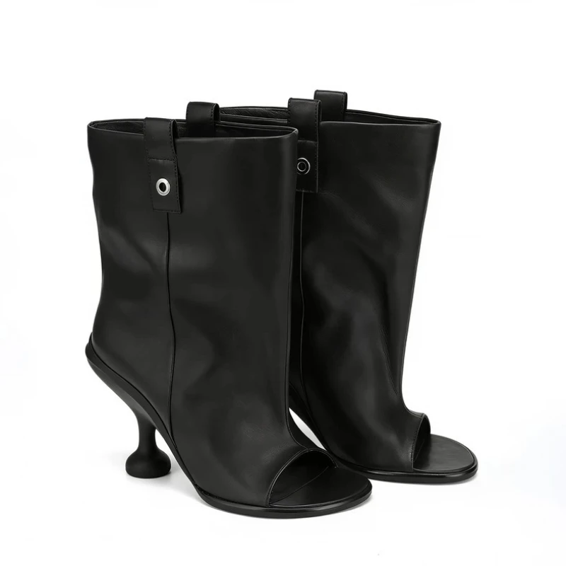 

Европейская и американская нишевая личность, нестандартные высокие каблуки, короткие женские ботинки, сценические свидания, путешествия, ботинки без рукавов