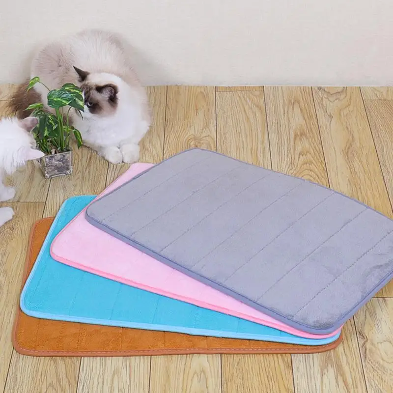 Dog Bed Pet Blanket Soft Fleece Double Sided Machine Washable Pad Bed Mat For Puppy Dog Cat Sofa Cushion Home Rug Sleeping Cover