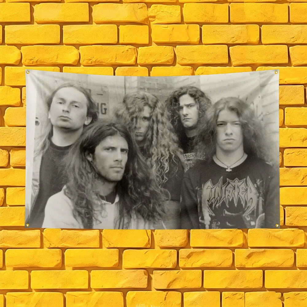 Cannibal Corpse Tribute Music Flag 3x5 FT Polyester Decorative Banner For Home Bar Music Room Gift