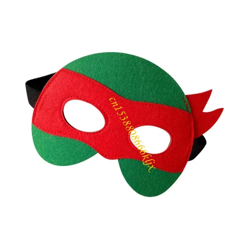 Filzanime Eye Maske Kostüm Party Maske Maskeraden Maske Cosplay Halloween Kostüm Dressing Maske für Kinder Jungen Mädchen 066c