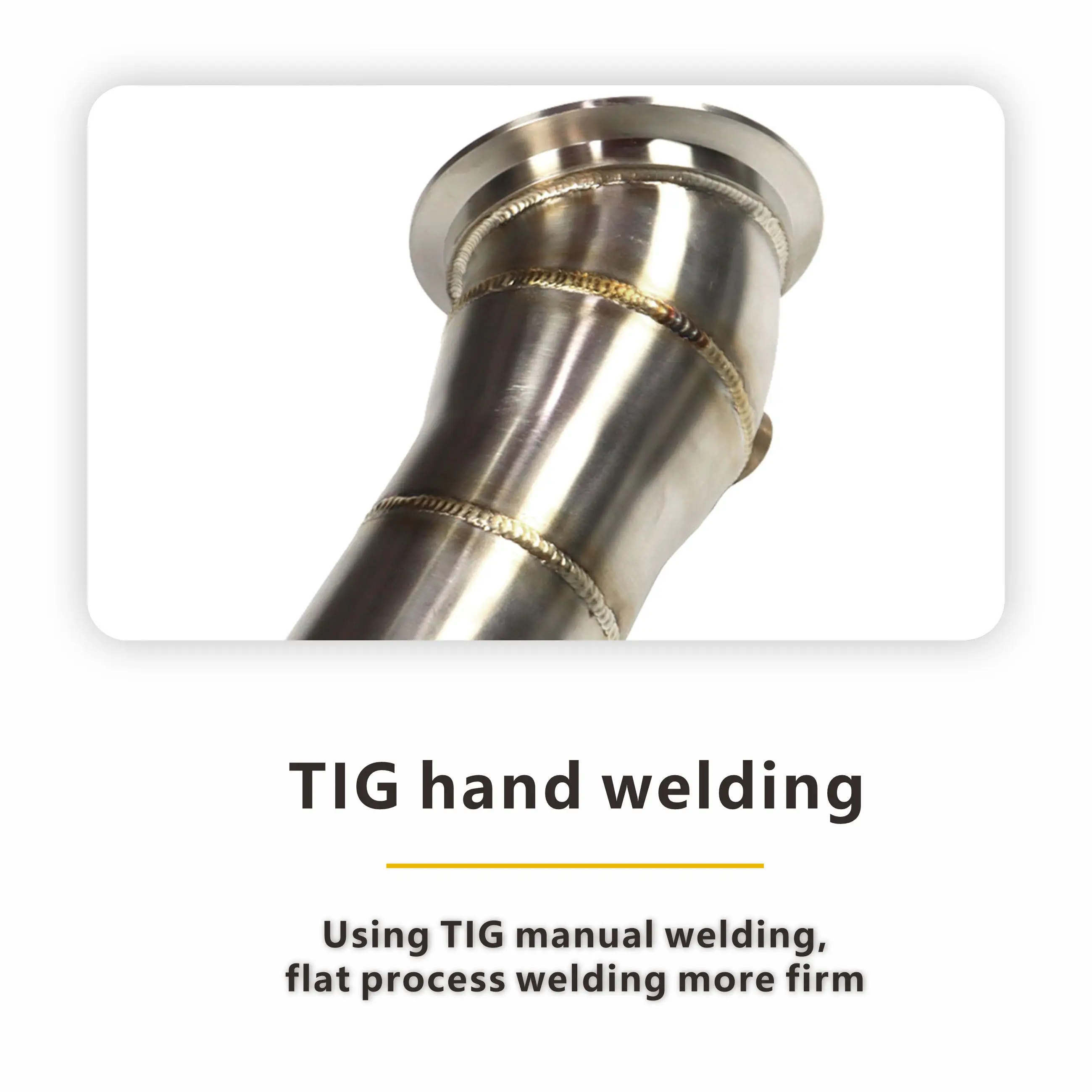 Sistema de escape de bajada para BMW X1 E84 2.0T Hecho a mano Combina con precisión el automóvil original Sorpresas continuas ﻿