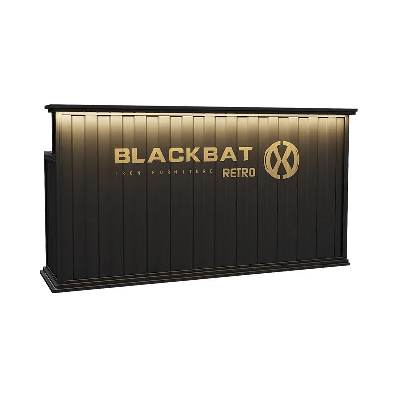

Industrial Style Creative Internet celebrity checkout page Bar Dining BBQ Billiards Hall Coffee Hotel Bar Table