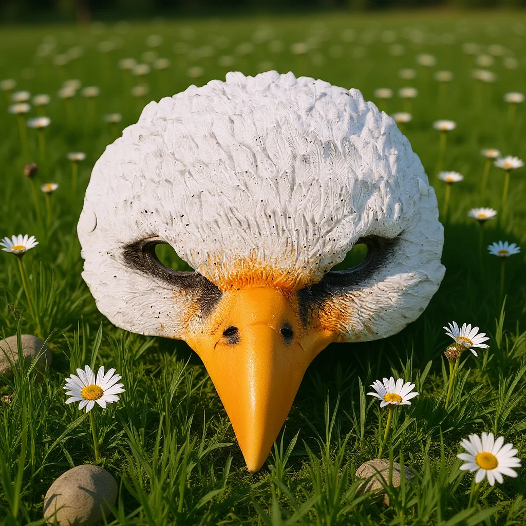 

Creative Bird Mask for Halloween Costume Party Masquerade Cosplay Accessory Eagle Style Mysterious Look Unisex Adult