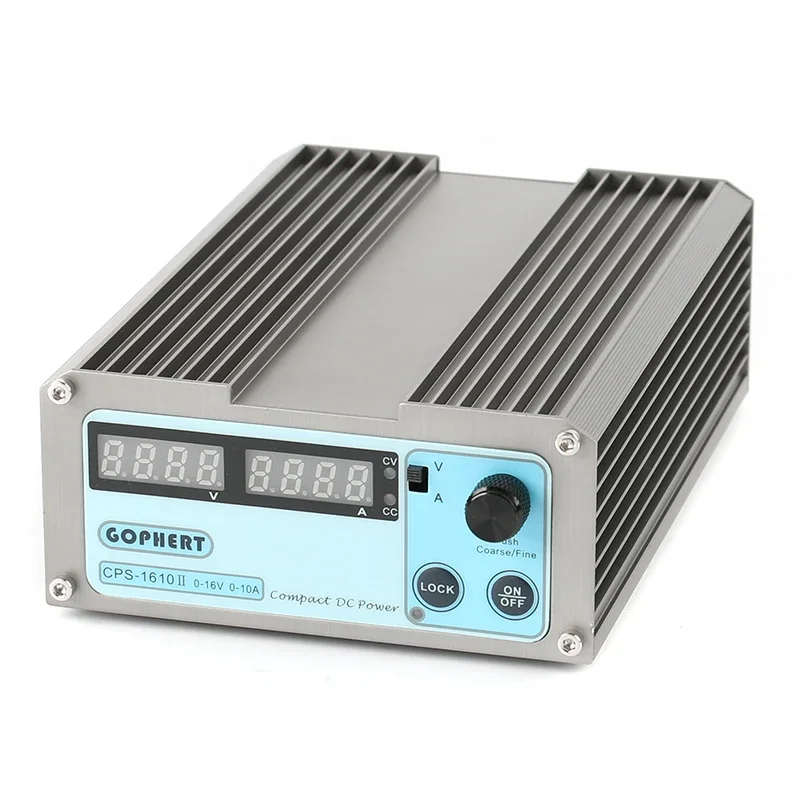 

CPS-1610II Mini High Power Digital DC Power Supply 16V 10A Adjustable Compact Laboratory Power Supply 110V-240V EU/AU/US Plug