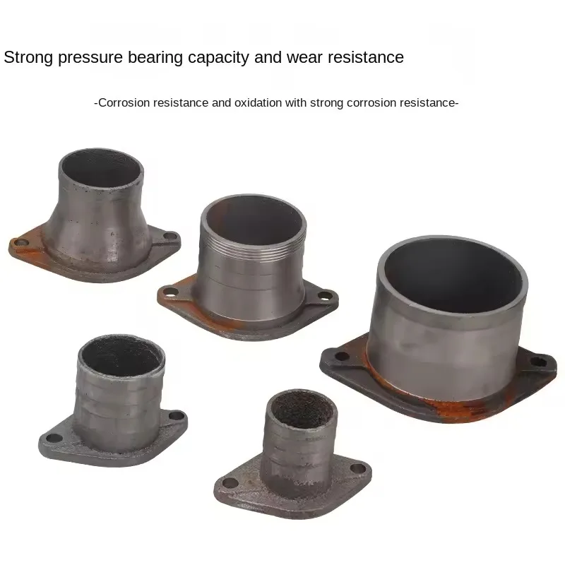 Submersible pump outlet connector 2 inch 3 inch 4 inch sewage pump large to small direct connection two hole flange connector