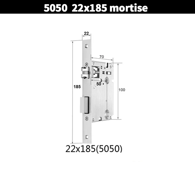 Imagem -06 - Mortise Lock Body para Fechaduras Eletrônicas Smart Lock 5050