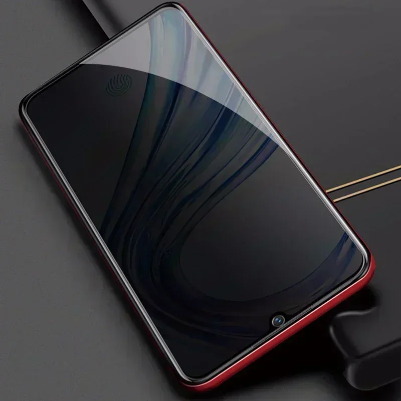 واقي شاشة مضاد للتجسس من الزجاج المقسى لهاتف Honor 90 Lite X50i واقي شاشة للخصوصية HonorX50i حافة سوداء مضاد للظهور طبقة أمامية واقية