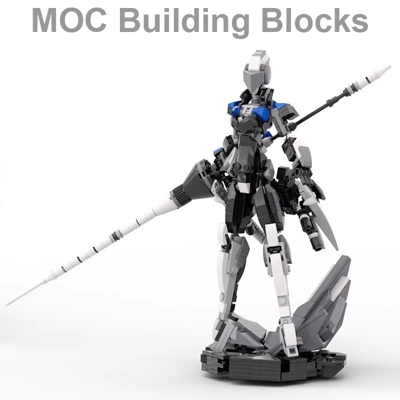 

Меха Девушка Воин Робот Строительные Блоки Машина Солдат Броня Модель MOC Сборочные Кирпичи Орнамент Детские Креативные Игрушки На День Рождения Подарки