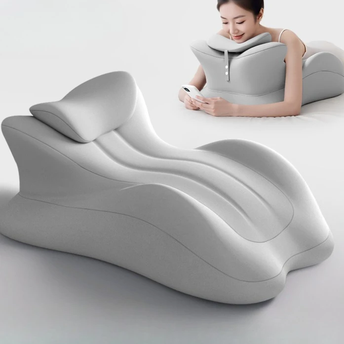 Oreiller compensé multi-positions, oreiller couché, oreiller sujet, oreiller de lit, oreiller couché multifonctionnel, confortable et respirant
