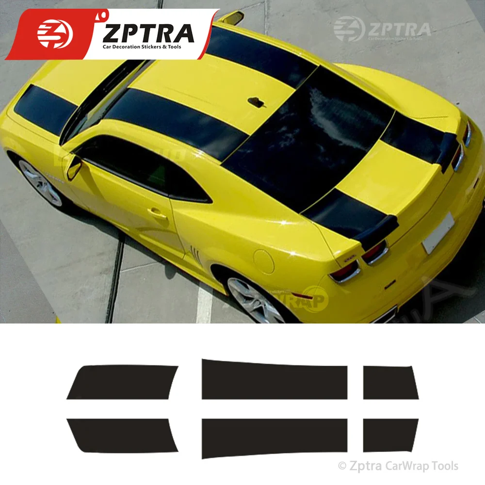

2010-2013 2014 2015 For Camaro Racing Stripes BUMBLE BEE 2 Rally VInyl Graphics Decals Kit for SS, RS, LT, LS Models