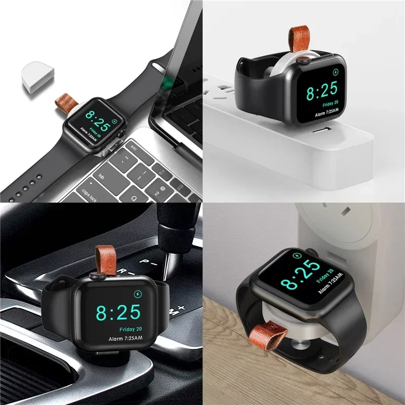 Watch Fast Magnetic Wireless Charger for Apple Watch Series IWatch 9 8 7 6 5 SE Ultra Dock Adapter USB Portable Charging Station