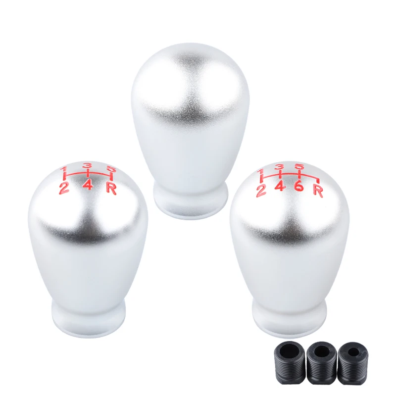 العالمي 5 6 سرعة سيارة مقبض ناقل الحركة الألومنيوم ناقل الحركة ناقل الحركة عصا المقبض رافعة كرة الرأس MT في المقابض صالح لهوندا تويوتا #2