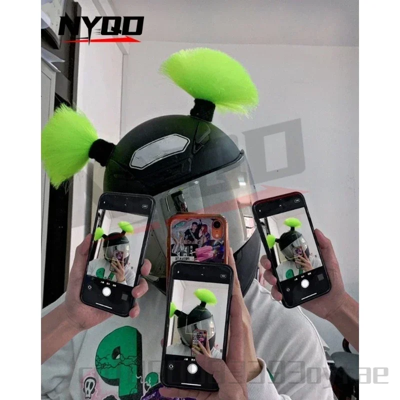 

Personalized Soaring Small Braid Helmet Dirty Braid Cool Helmet Decoration, Helmet Modification Accessories